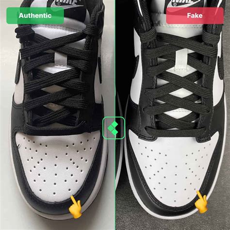 how to tell if nike panda dunks are fake|nike dunk panda review.